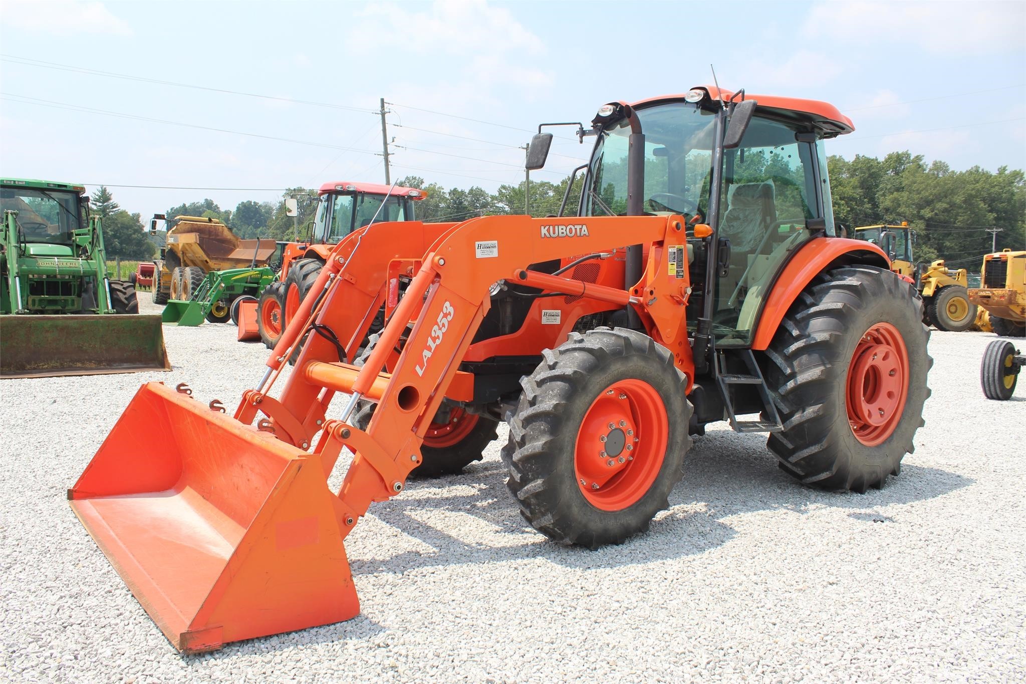 used Kubota M9960 Tractor for sale